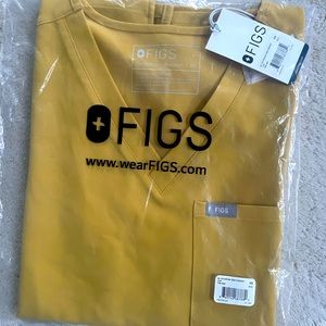 Fig Scrubs Catarina Top XS